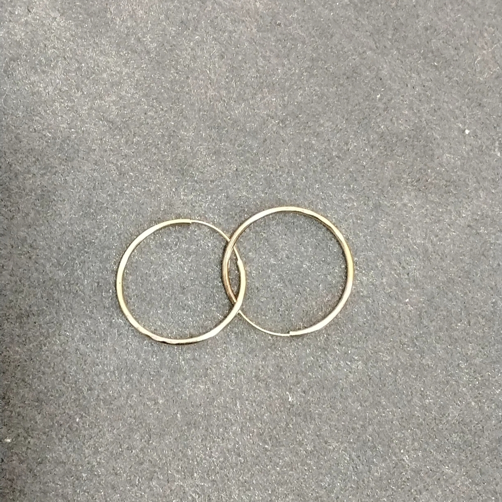 Classic Gold Hoop Earrings